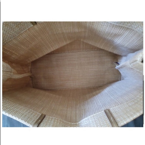 Prada raffia tote bag - Picture 6 of 7